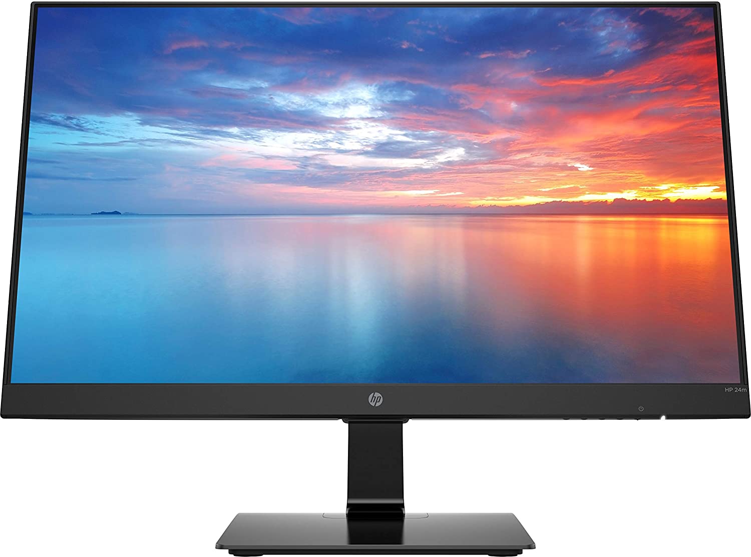 HP 23.8 inch (60.45 cm) Ultra-Slim Computer Monitor - Full HD, Anti-Glare, IPS Panel with VGA and HDMI Ports - HP 24m Display -3WL47AA (Black)