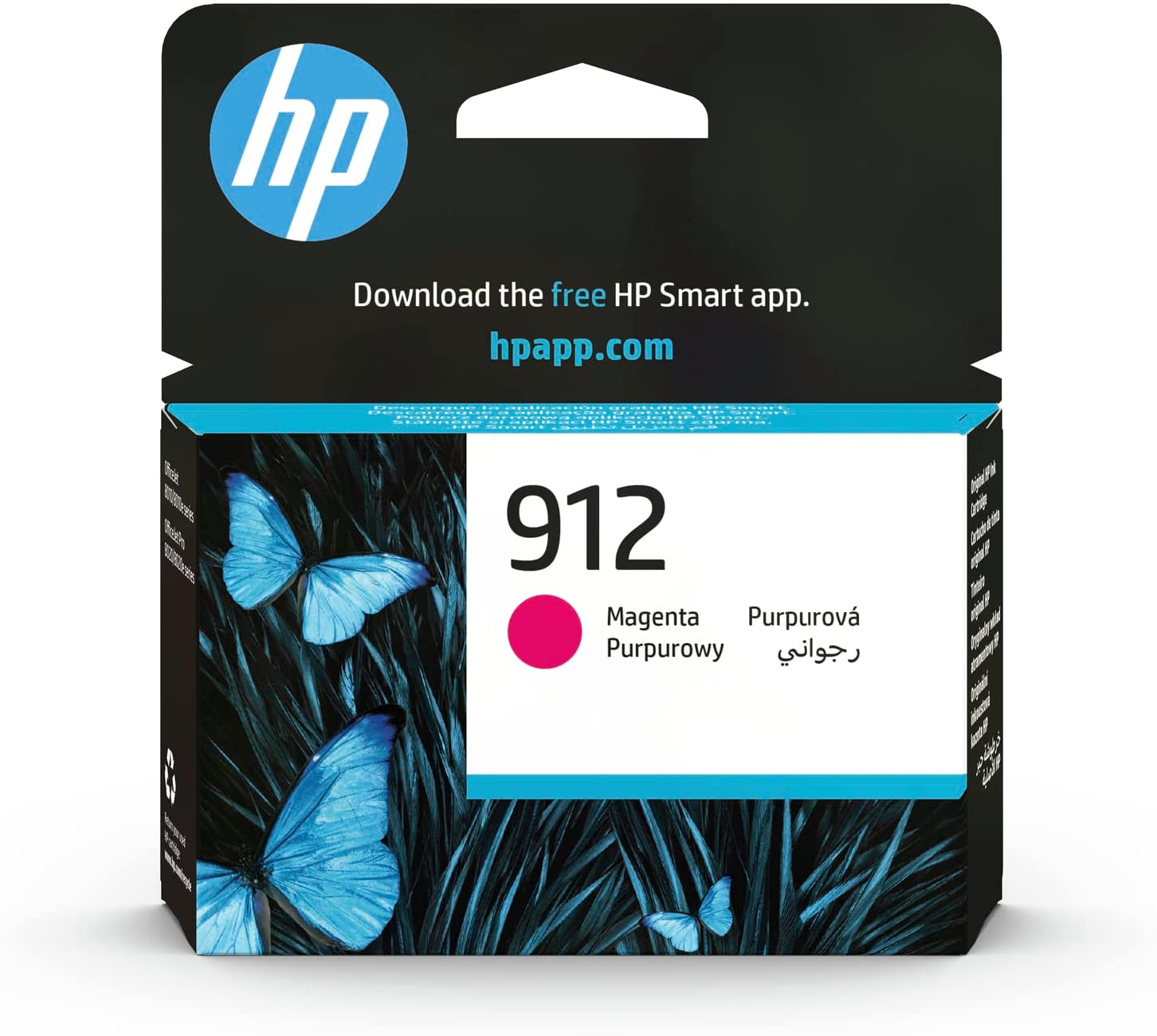 HP 912 Magenta Original Ink Cartridge (3YL78AE#BGX)