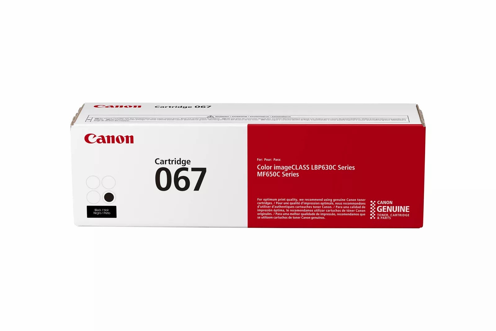 Canon 067 Black Toner Cartridge (5102C001AA)