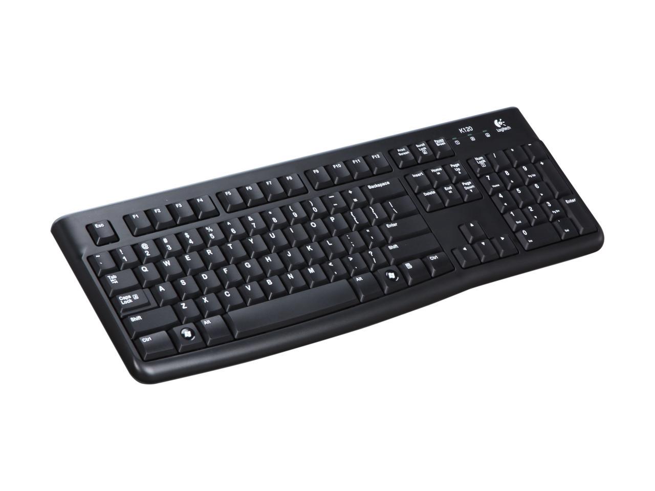 Logitech K120 Wired Standard USB Keyboard