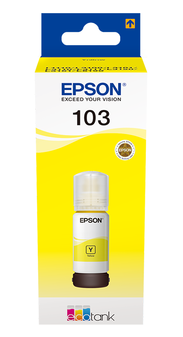 Epson 103 EcoTank Yellow ink Bottle 65 ml (C13T00S44A10)