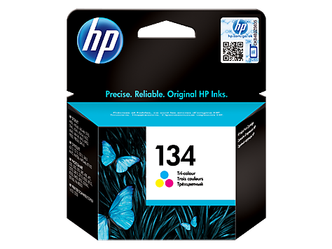 HP 134 Tri-color Original Ink Cartridge