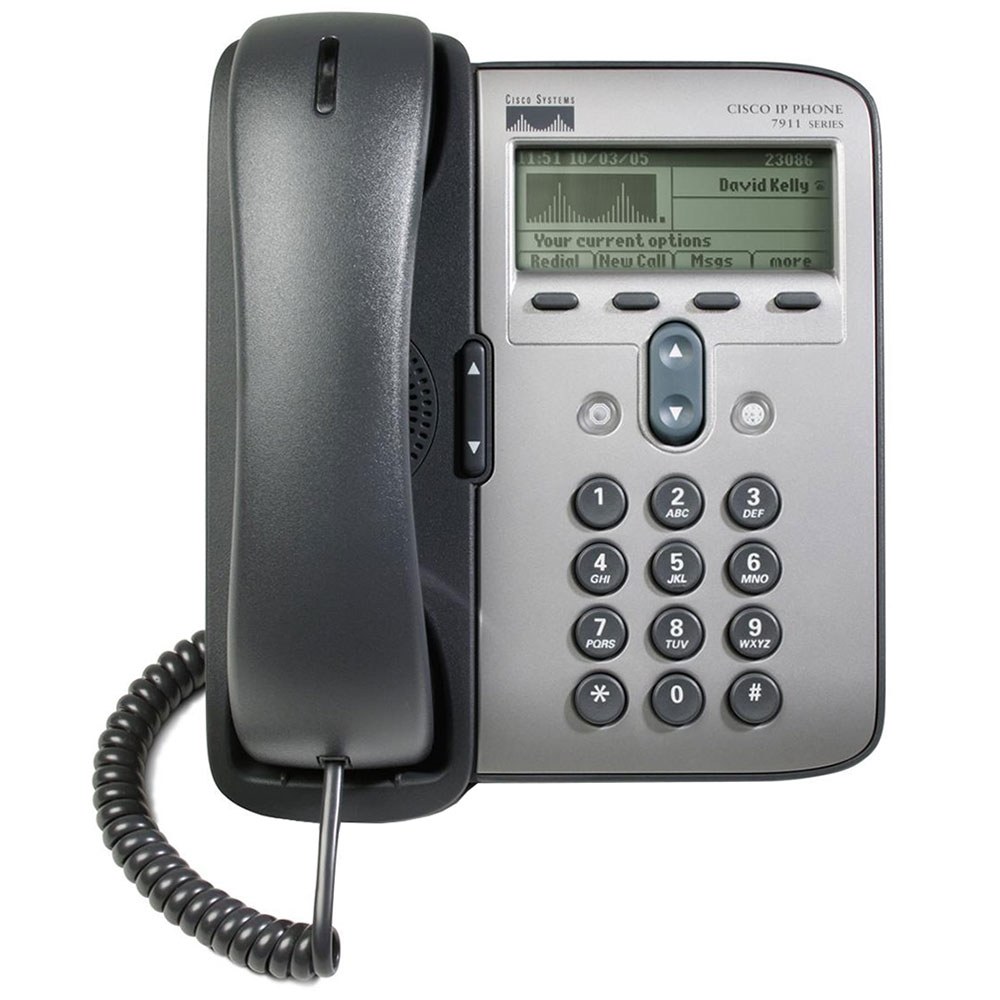 Cisco 7911G 1-Line Refurbished VoIP Phone