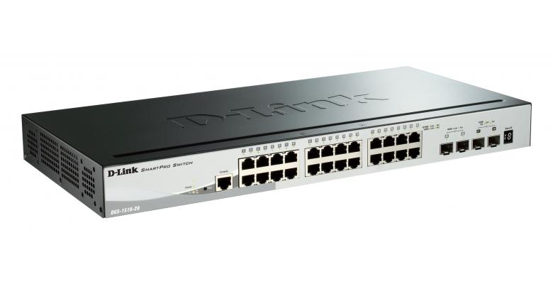 D-Link DGS-1510-28 Series Gigabit Stackable Smart Managed Switches
