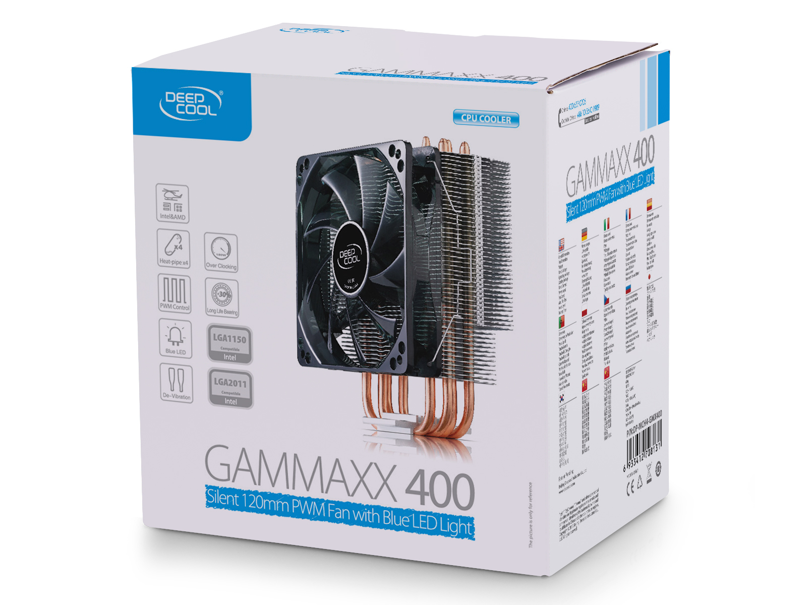 DEEPCOOL CPU Air Coolers GAMMAXX 400