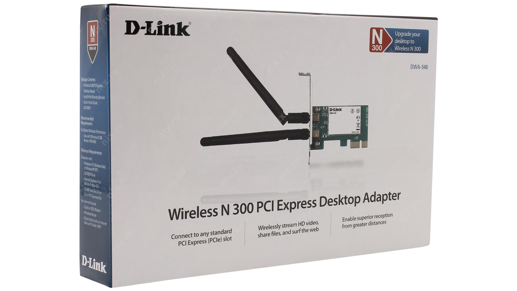 D-Link Wireless N300 PCI Express Desktop Adapter