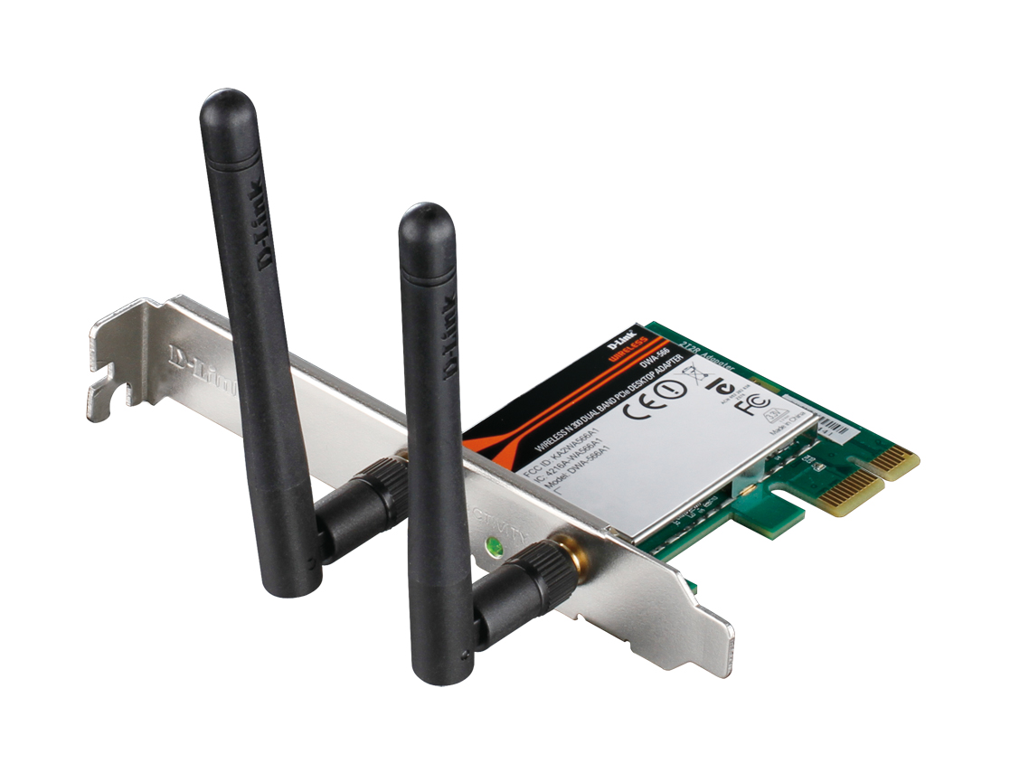 D-Link Wireless N 300 Dual Band PCI Express Desktop Adapter