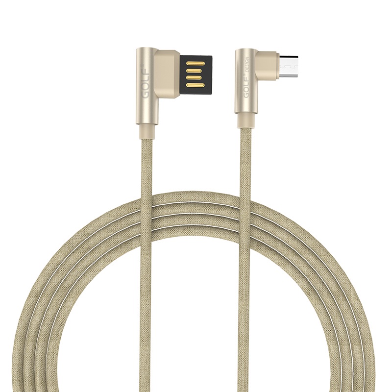 Golf GC-48m Pudding Micro Fast Charging Cable 2.4A For Android