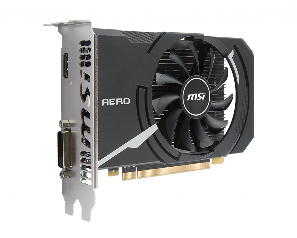 MSI GeForce GT 1030 AERO ITX 2G OC 2GB GDDR5 64-bit PCI-E 3.0 ...