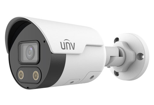 Uniview (IPC2124SB-ADF40KMC-I0) 4MP HD Light and Audible Warning Fixed Bullet Network Camera