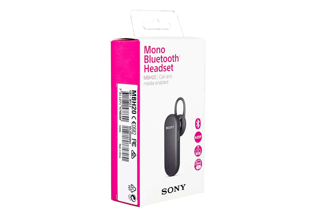 Balling Dan Tactiel gevoel Sony Mono Bluetooth® Headset MBH20 | Help Tech Co. Ltd