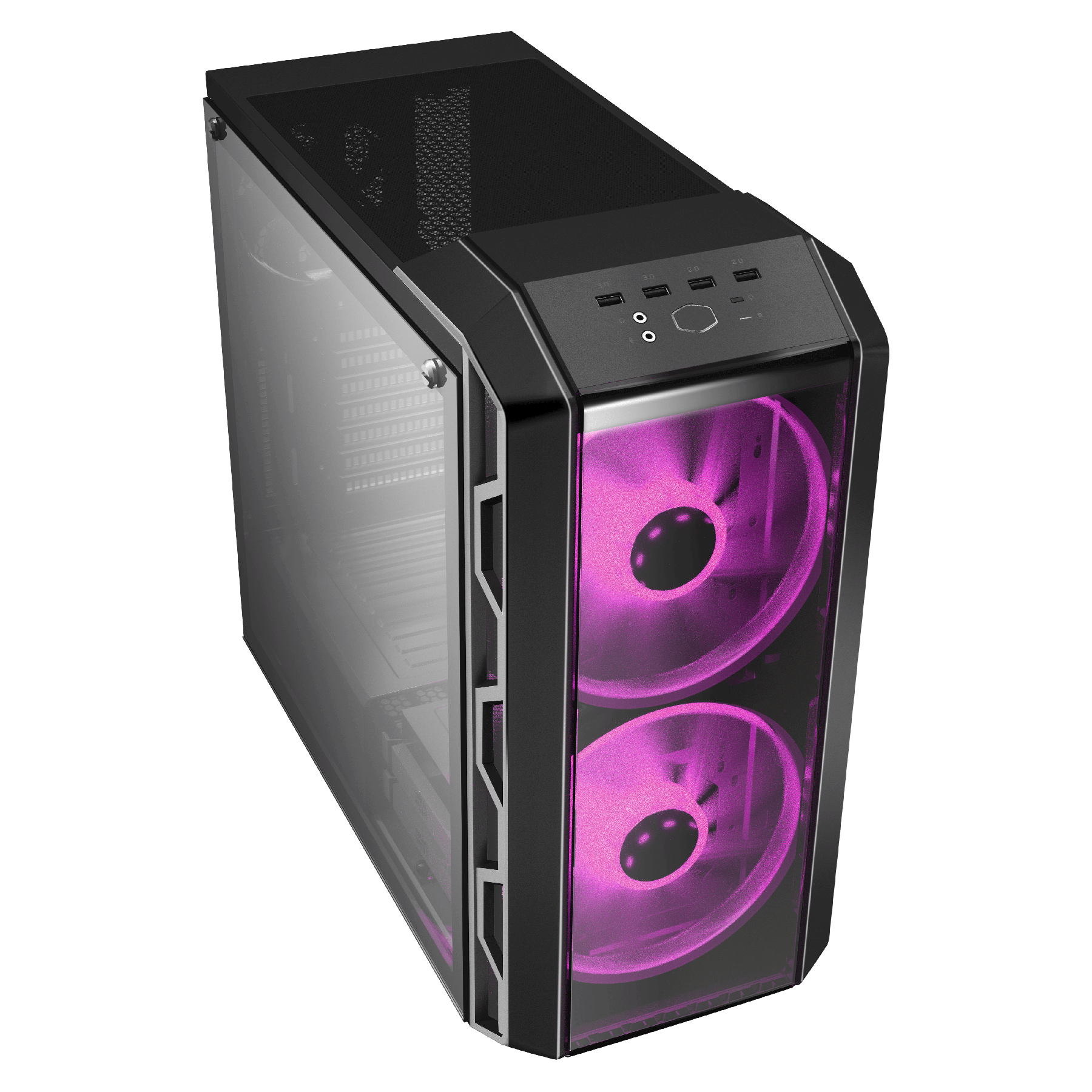 Cooler Master MasterCase H500 ATX Mid-Tower w/ Tempered Glass Side 