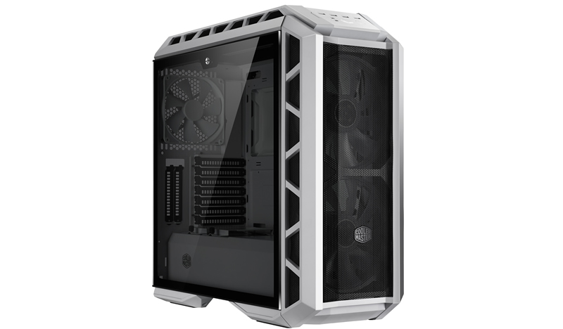 Cooler Master MasterCase H500P Mesh White ATX Mid-Tower Case RGB Fans Tempered Glass Side Panel Cases (MCM-H500P-WGNN-S00)