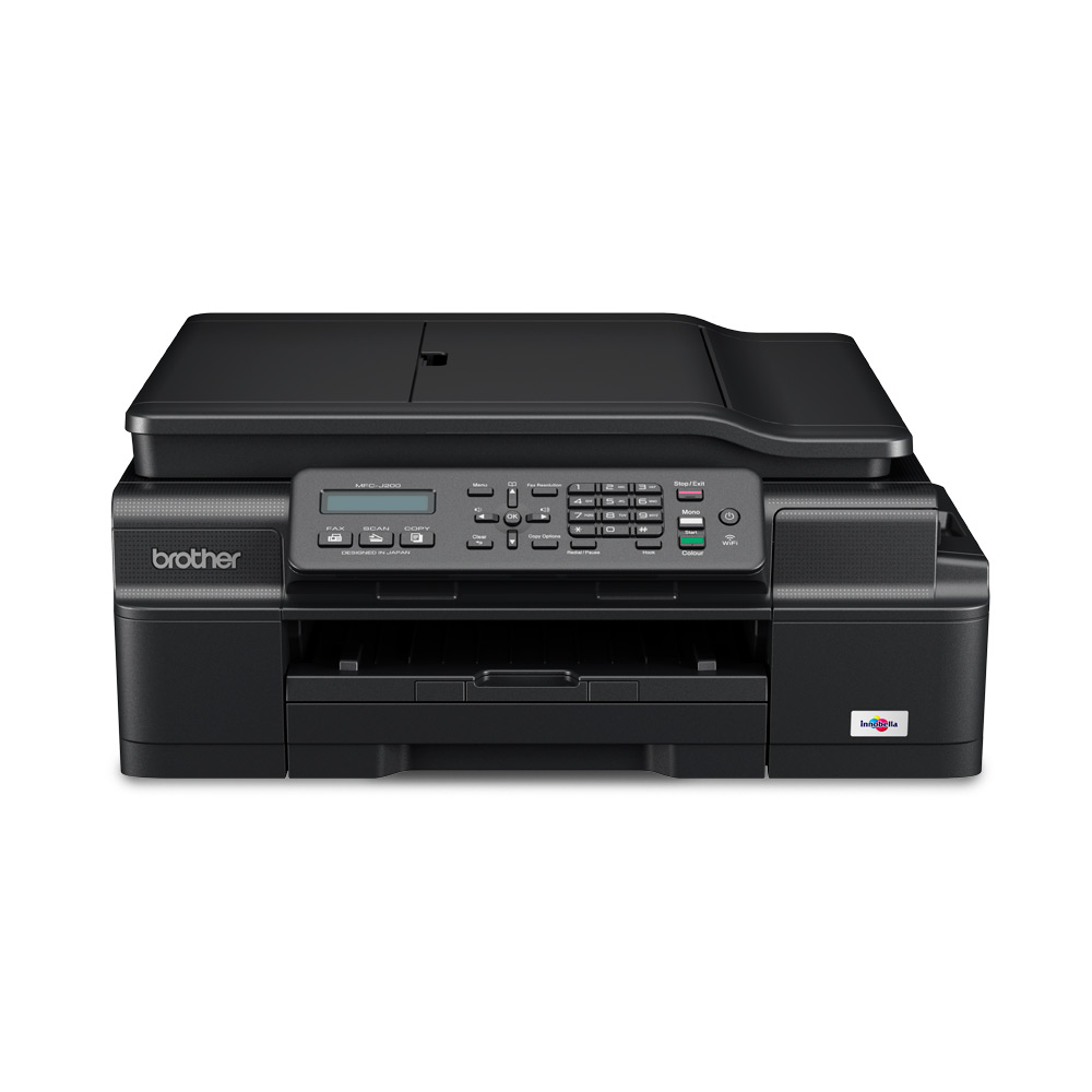 Brother MFC-J200 Colour Multi-Function Inkjet Printer