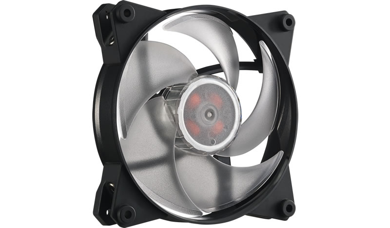 Cooler Master MasterFan Pro 120 Air Pressure RGB- 120mm Static Pressure RGB Case Fan, Computer Cases CPU Coolers and Radiators (MFY-P2DN-15NPC-R1)
