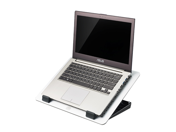Cooler Master MNZ-SMTE-20FY-R1 MasterNotepal Maker Modular Ergonomic Laptop Cooling Stand with Adjustable Fans and Portable USB Hub