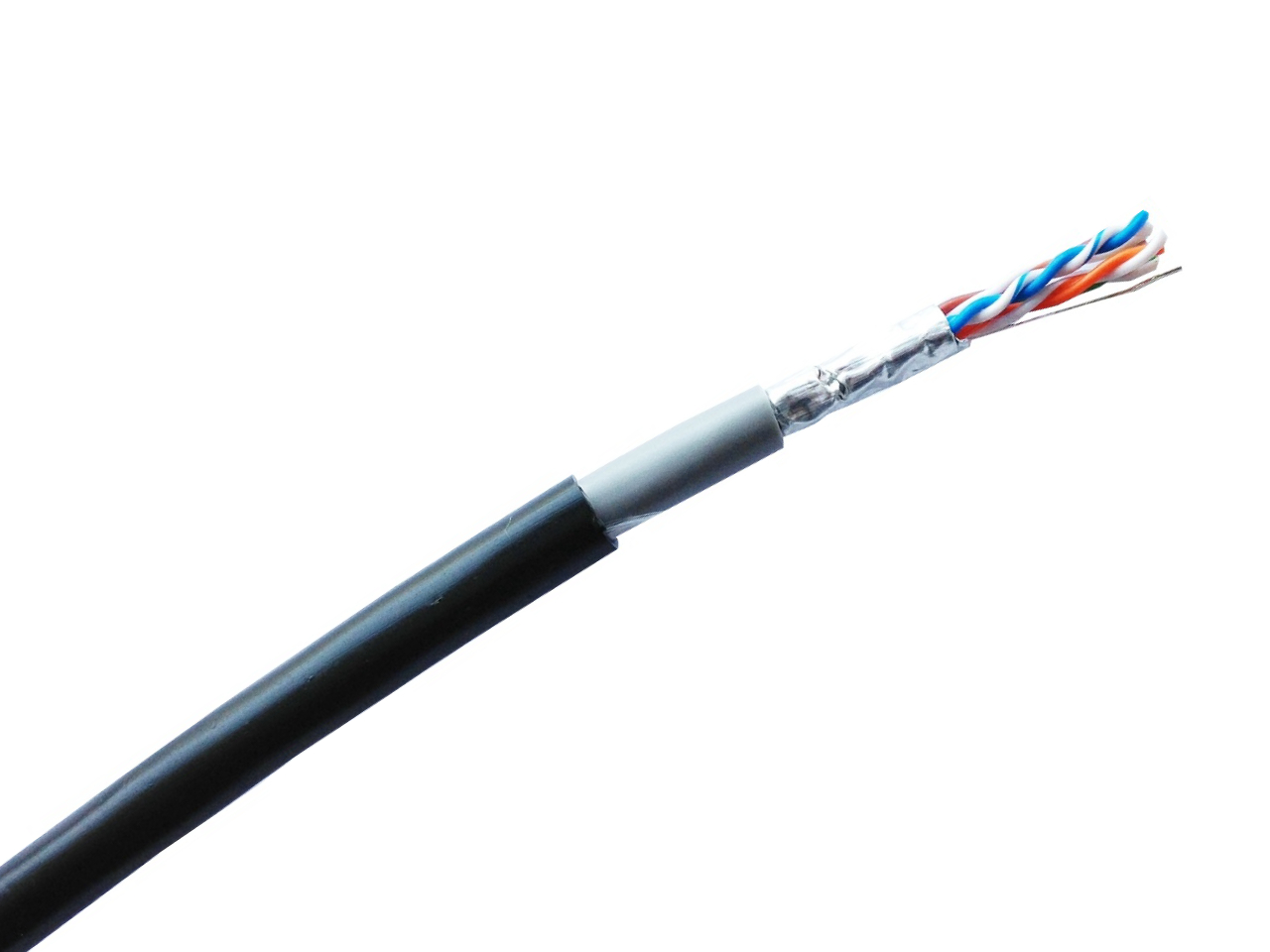 CAT6 FTP 23 AWG PVC/UV PVCOutdoor Cable