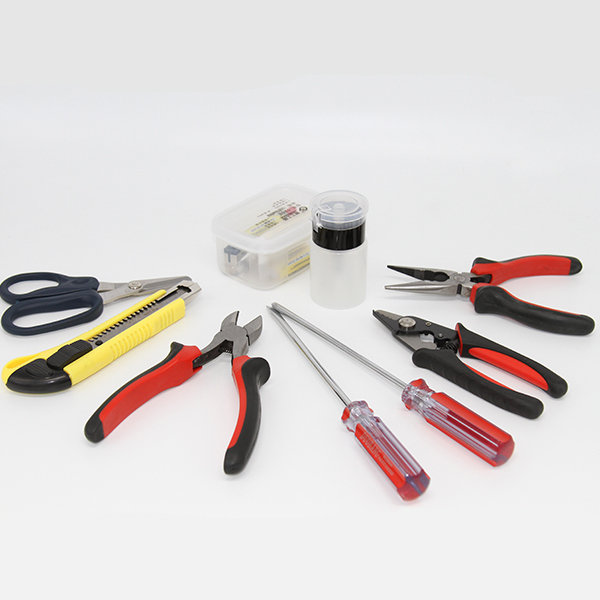 11pcs Pro Fiber Optic FTTH Tool Kit FC-6S Cutter Fiber Cleaver Screwdriver Plier 