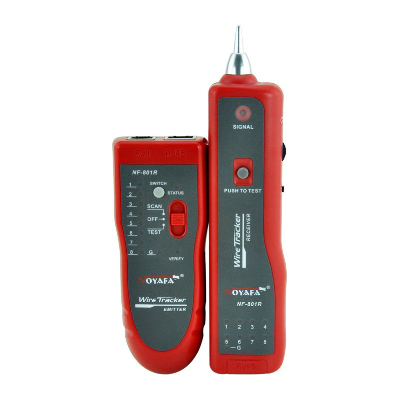Noyafa NF-801R Network Tester RJ11 RJ45 Lan Wire Tracker Fault Locator and Cable Tester LAN