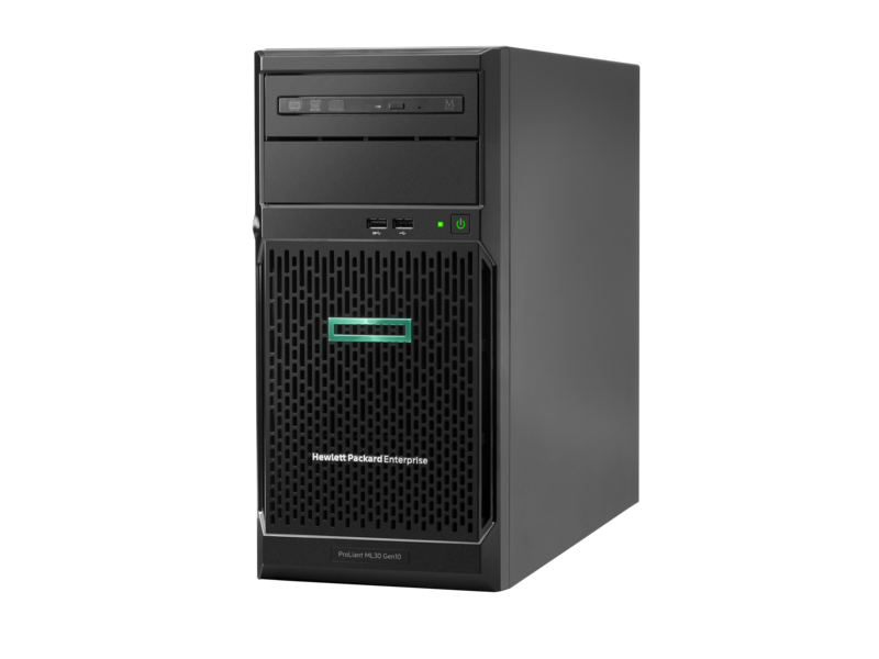 HPE ProLiant ML30 Gen10 E-2124 1P 8GB-U S100i 4LFF NHP 350W PS Entry Server