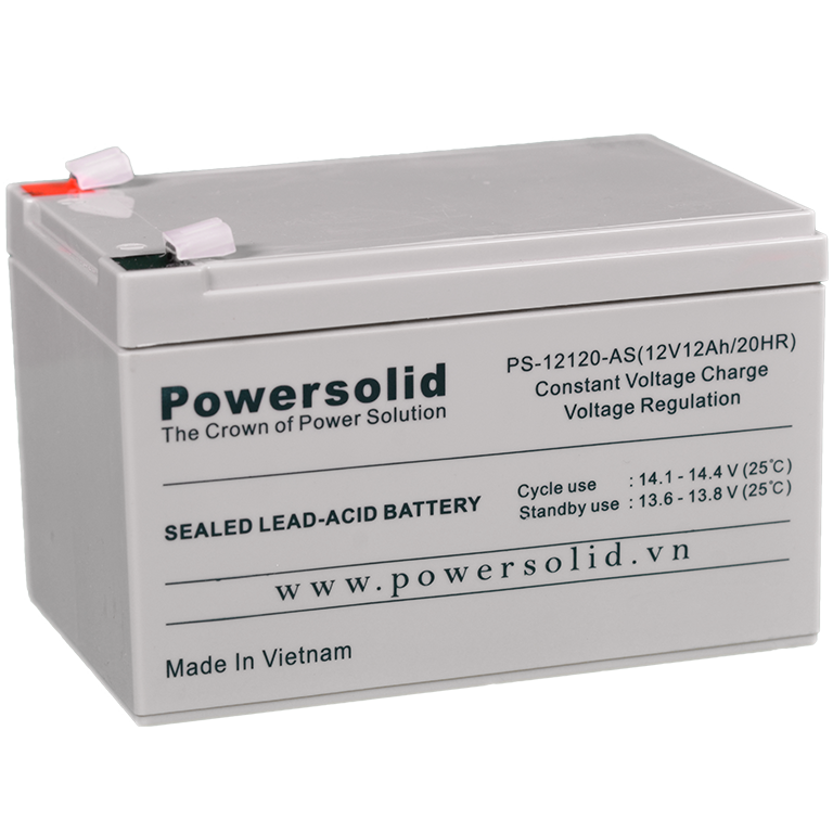 Power Solid PS-12120-AS VRLA AGM Battery 12V 12.0Ah