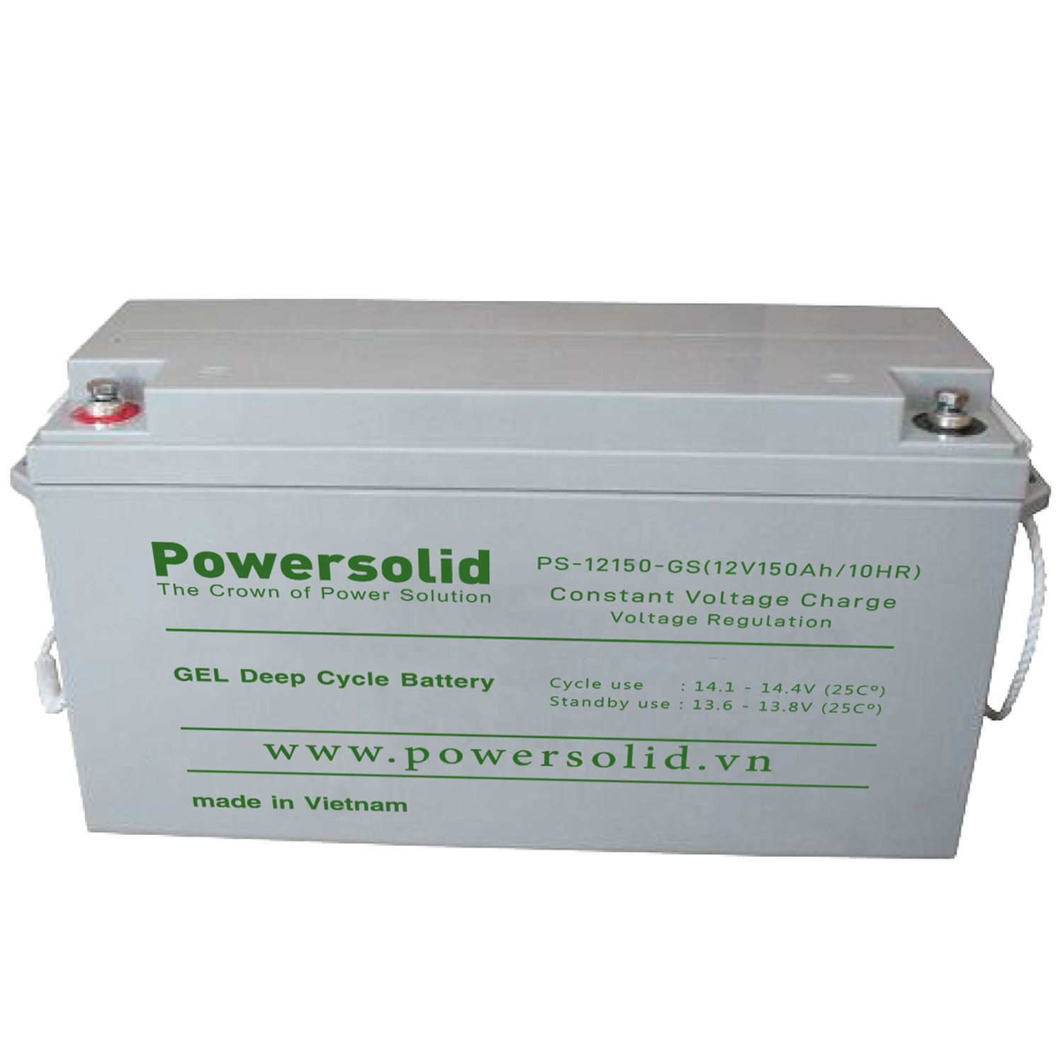 Power Solid PS-121500-GS GEL Deep Cycle Battery 12V 150Ah