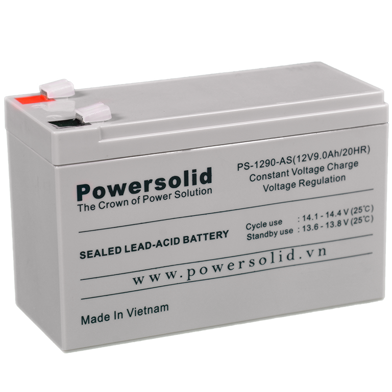 Power Solid PS-1290-AS VRLA AGM Battery 12V 9.0Ah