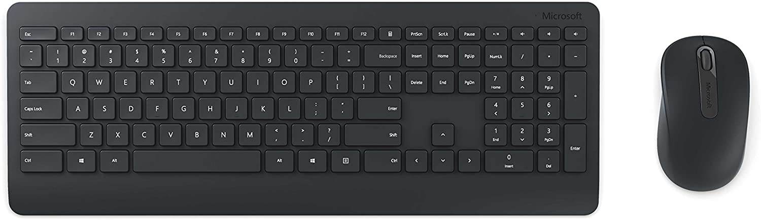 Microsoft Desktop 900 Wireless Keyboard & Mouse Black (PT3-00001)