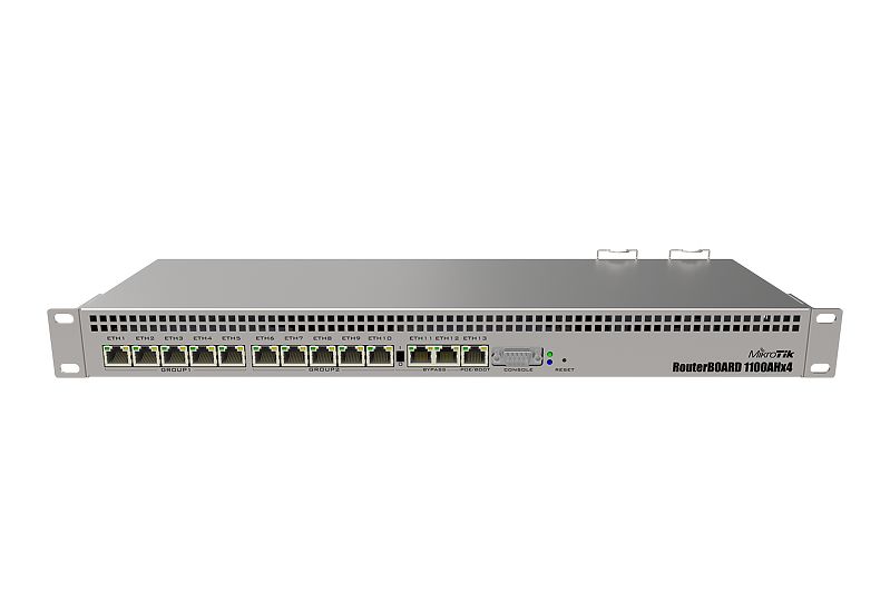 MikroTik RouterBoard RB1100AHx4 Dude Edition with 13 Gigabit Ethernet Ports