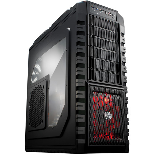Cooler Master HAF X 942 Full Tower Desktop Case (Midnight Black)