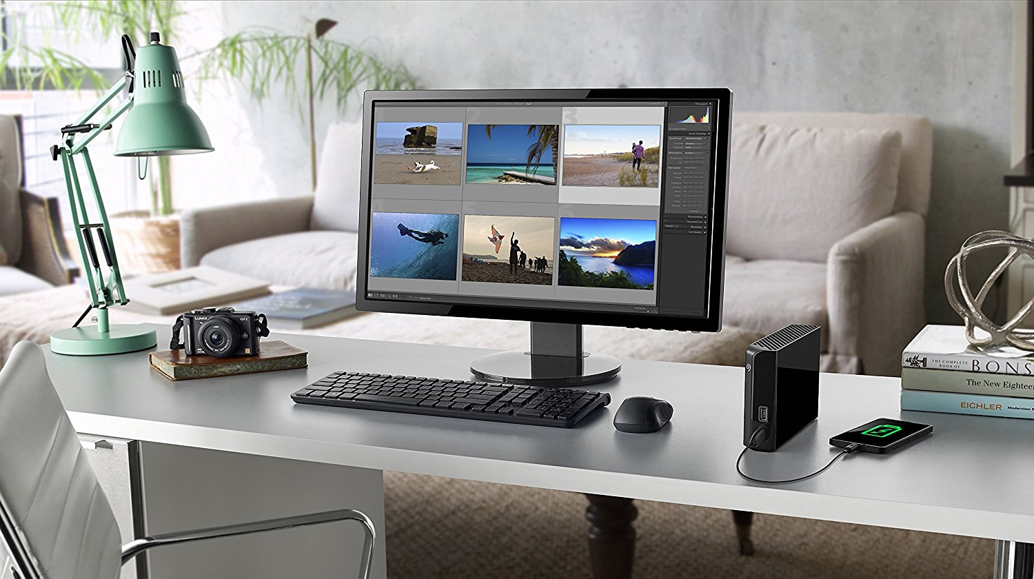 Seagate Backup Plus Hub 10TB External Hard Drive Desktop HDD – USB 3.0 (STEL10000400)