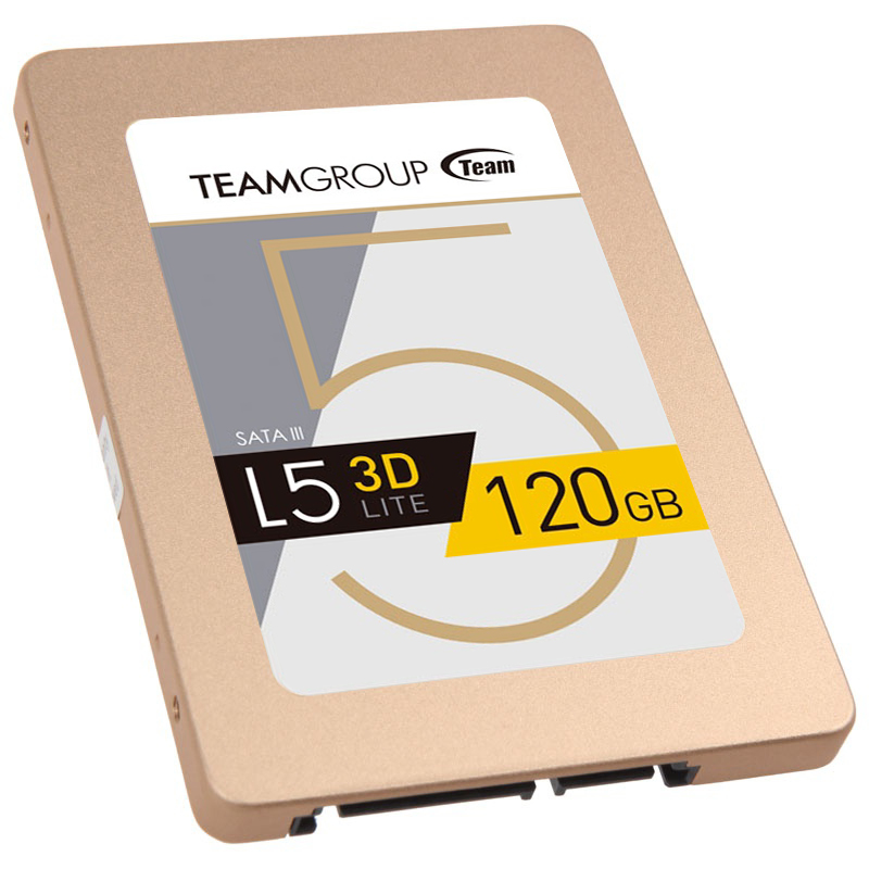 Team Group L5 LITE 3D 2.5" 120GB SATA III 3D NAND Internal Solid State Drive 