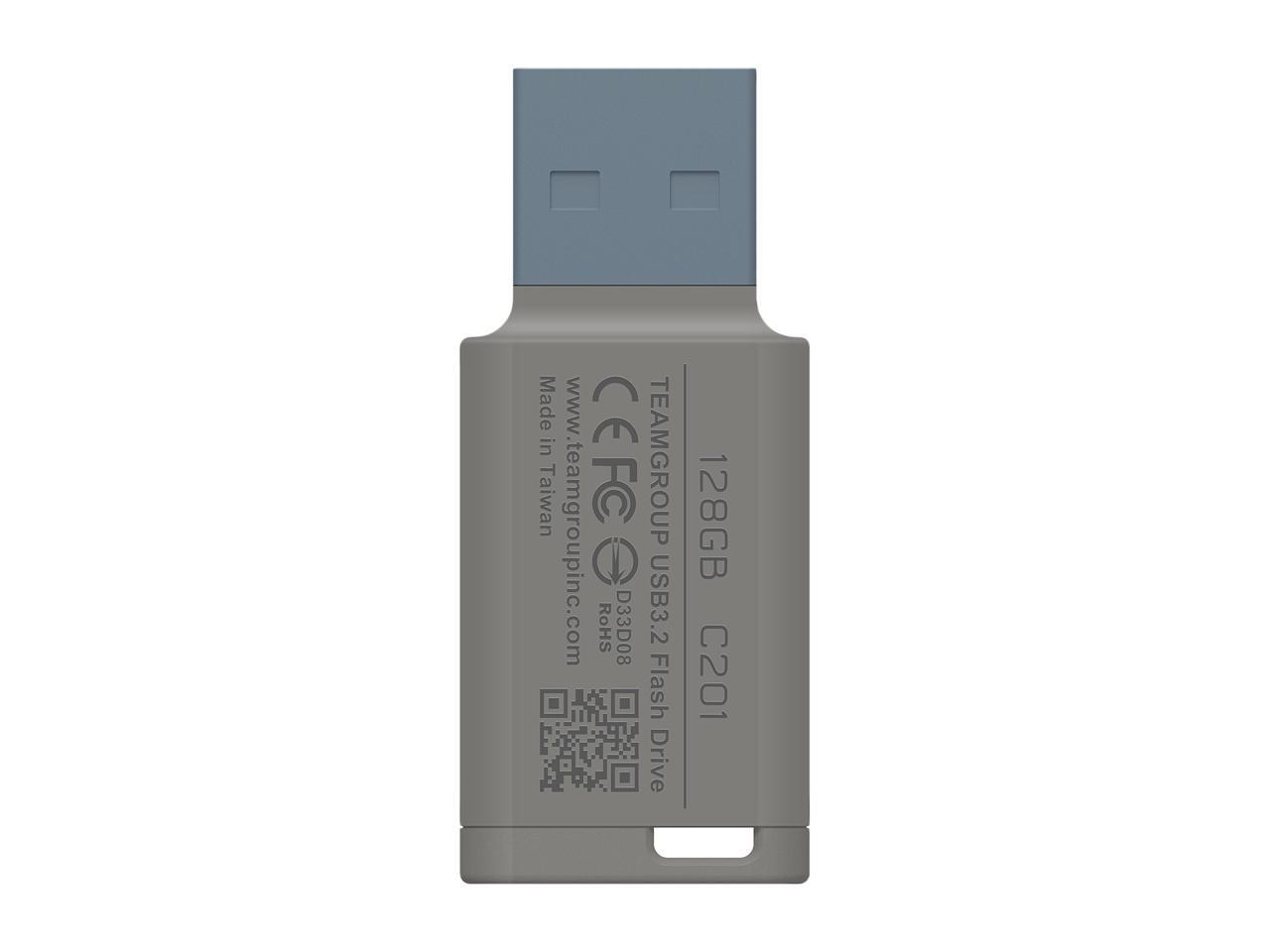 Clé USB TEAM GROUP C201 128 Go USB 3.2 Bleu (TC2013128GL01)