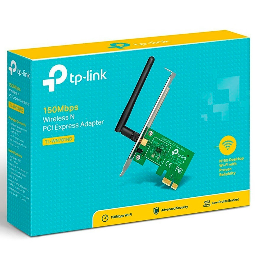encounter Crow Merchandiser TP-Link TL-WN781ND 150Mbps Wireless N PCI Express Adapter | Help Tech Co.  Ltd