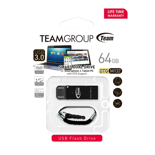 TeamGroup M132 USB3.0 OTG 64GB flash drive