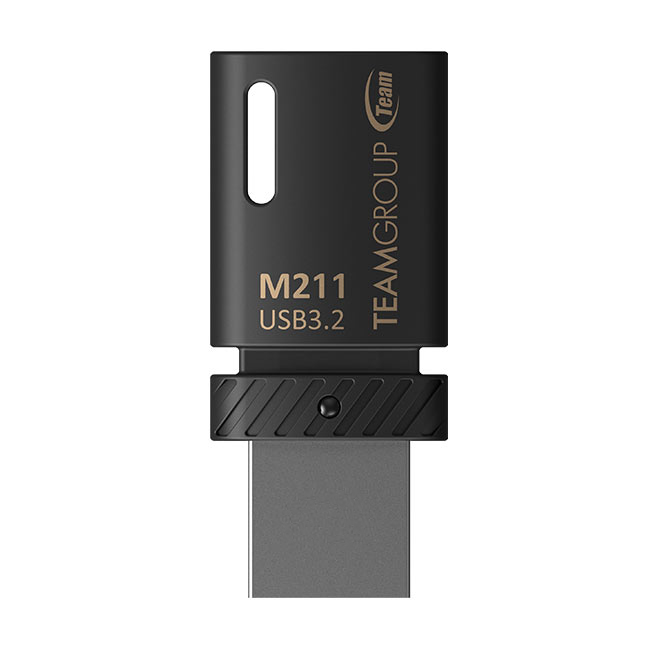 Team Group M211 OTG 128GB USB3.2 Dual Head USB Drive (TM2113128GB01)