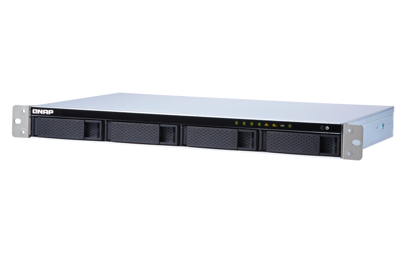 QNAP TS-431XeU-2G-US 4-Bay 1U Short-Depth Rackmount NAS with Built-in 10GbE Network