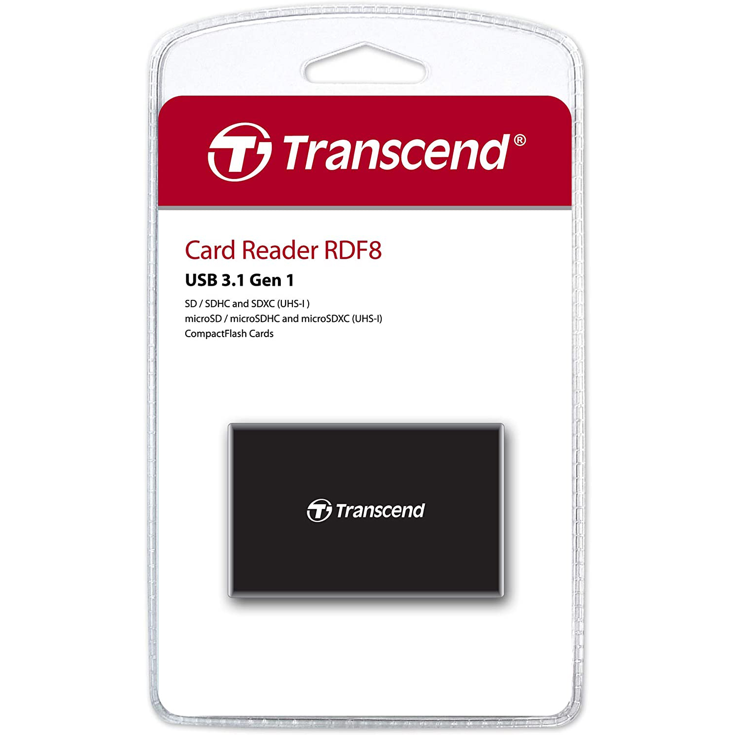 Transcend TS-RDF8K2 USB 3.1 Gen 1 Multifunctional Card Reader