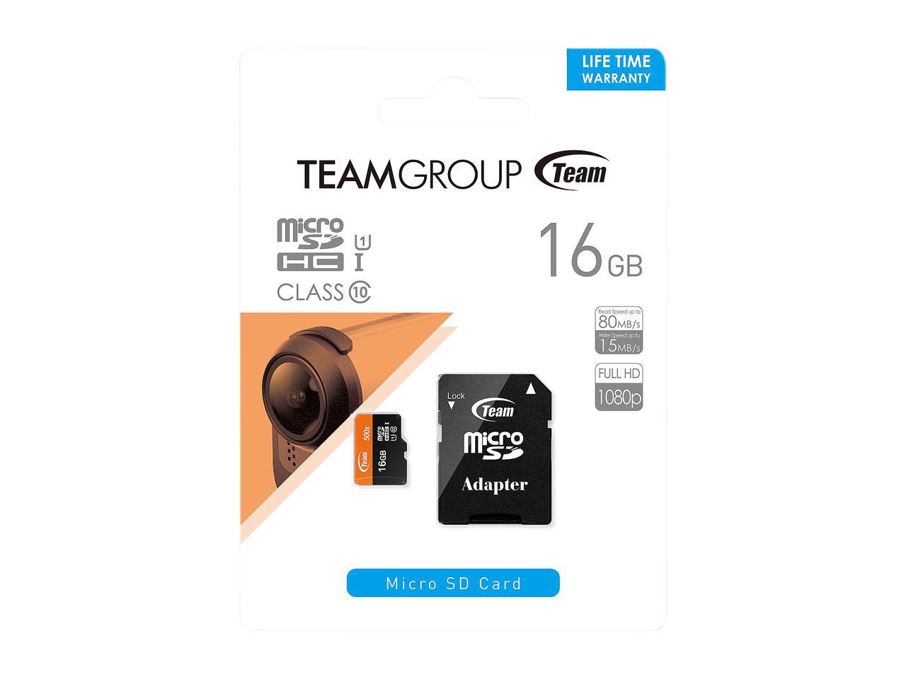 Team Group Micro SDHC/SDXC UHS-I 16 GB