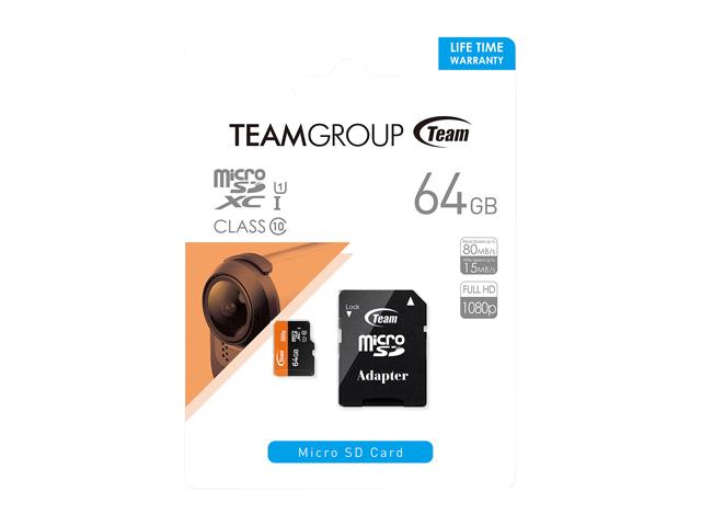 Team Group Micro SDHC/SDXC UHS-I 64 GB