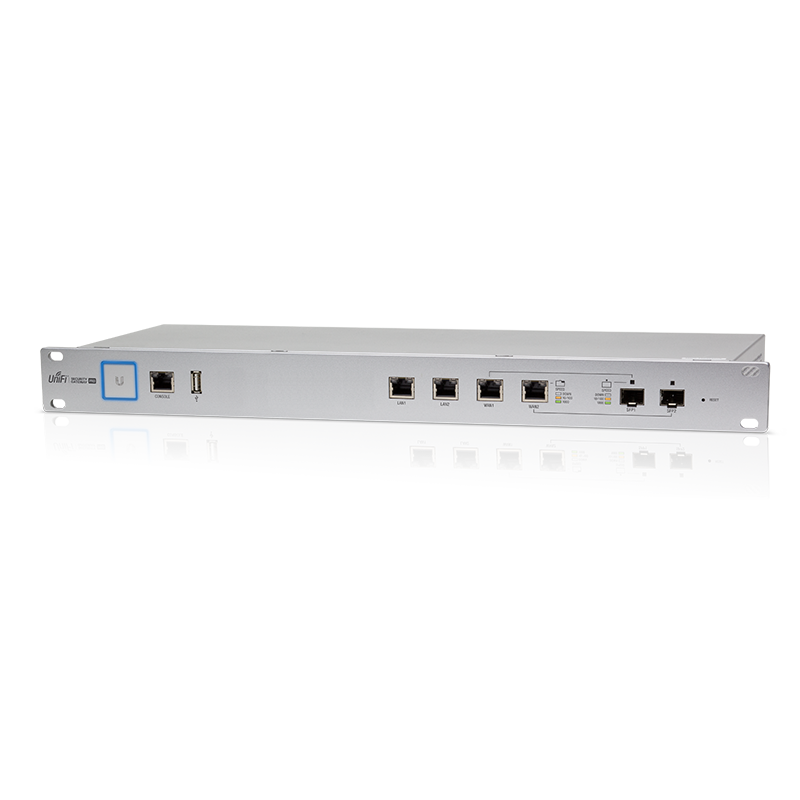 UBiQUiTi USG-PRO-4 Enterprise Gateway Router with 2 Combination SFP/RJ-45 Ports