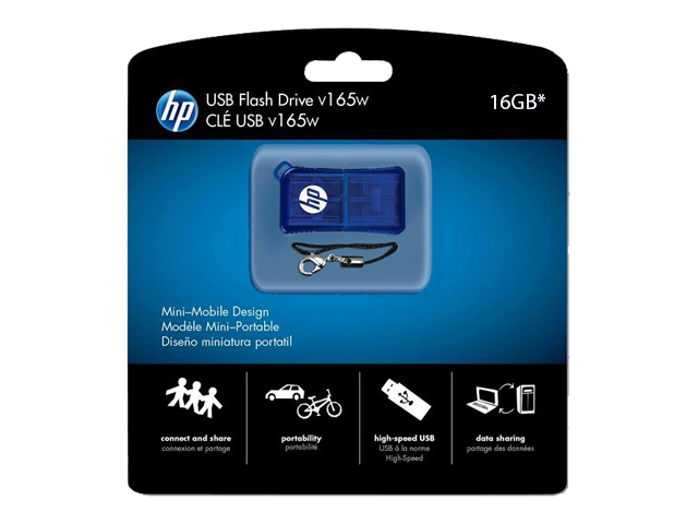 HP USB Flash Drive v165w 16GB