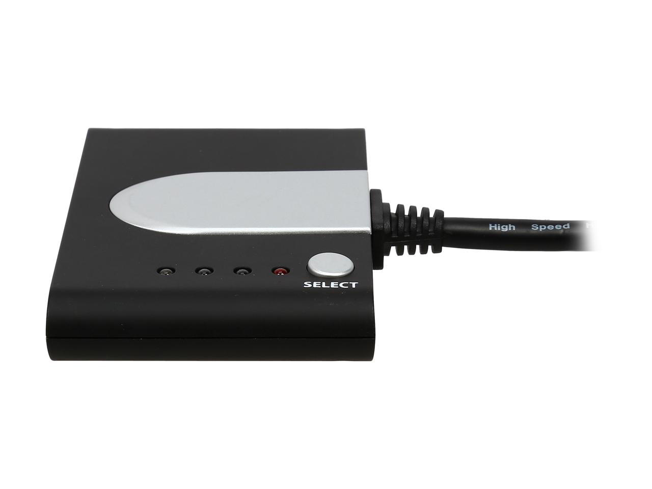 Wiretek HDMI 3 TO 1 Switch