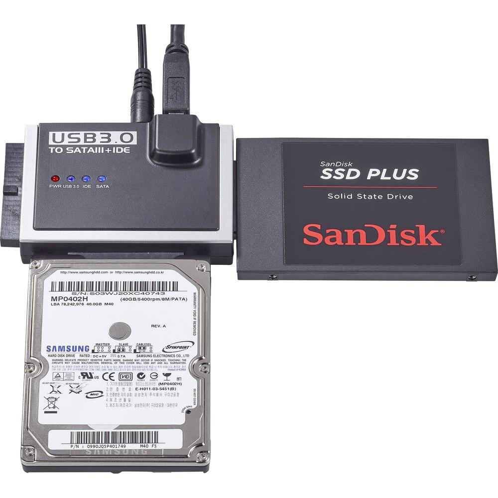 Wiretek USB3.0 To SATAII+IDE