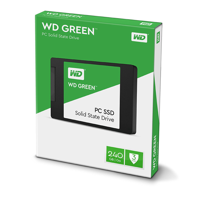 WD Green 240 GB PC SSD - SATA 6 Gb/S 2.5 Inch Solid State Drive