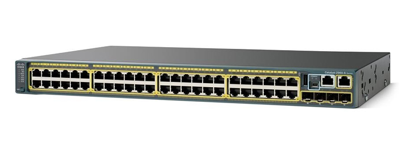 utilizado. Cisco 2960S WS-C2960S-48TS-L V03 48 puertos switch Gigabit con C2960S Pila