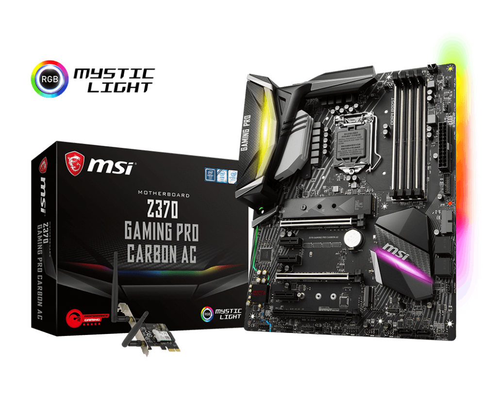MSI Z370 Gaming Pro Carbon AC LGA 1151 ATX Motherboard